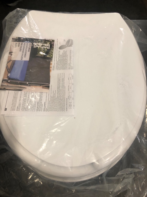 Photo 1 of PEPE Mobility - Raised Toilet Seat for Seniors 4 inch (Fits Round and Elongated up to 15"), Lid - Handicap Riser