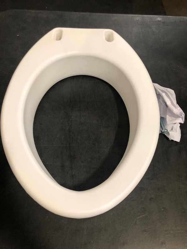 Photo 1 of Carex Toilet Seat Riser, Elongated Raised Toilet Seat Adds 3.5 inches to Toilet Height, for Assistance Bending or Sitting, 300 Pound Weight Capacity Toilet Riser