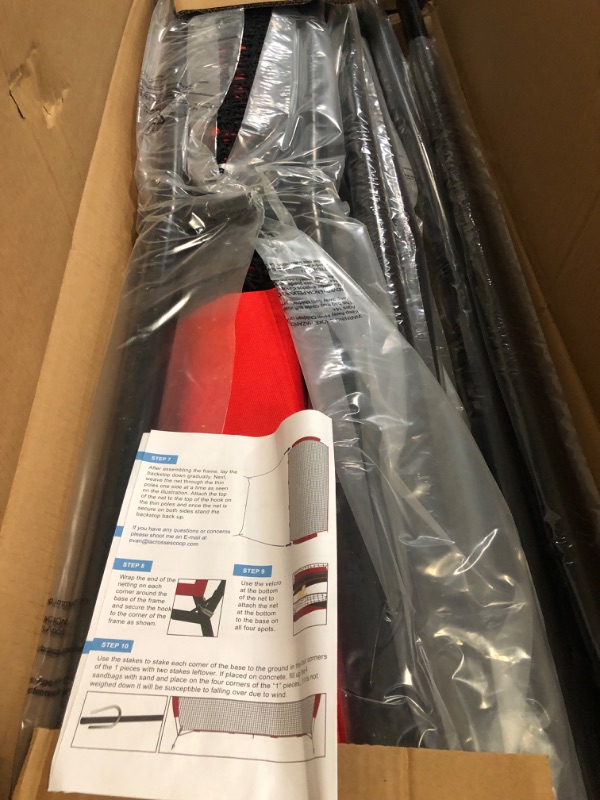 Photo 1 of 20x10ft Sports Net | 200 SQ feet of Protection | Multi Sport Netting Barrier, Sports Net, Baseball Netting Backstop | Perfect for Golf, Baseball, Basketball, Soccer, Lacrosse, Hockey