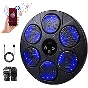 Photo 1 of 2025 Music Boxing Machine for Adults and Kids, Smart Bluetooth Punching Bag with Boxing Gloves, Boxing Wall Mount Machine, Target Training Equipment for Home, Office, Gym(Upgrade)