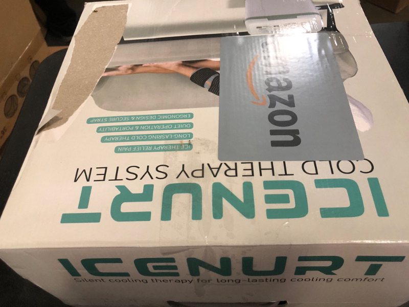 Photo 1 of Cold Therapy Machine with Programmable Timer, Ice Machine for Knee After Surgery, Knee Replacement Recovery System, Cryotherapy Pain Relief w/Compression Pad for Shoulder, Hip and Ankle