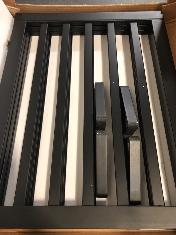 Photo 1 of Black 18-55" Foldable Pet Gate for Stairs & Doorways, Puppy Gate Fence