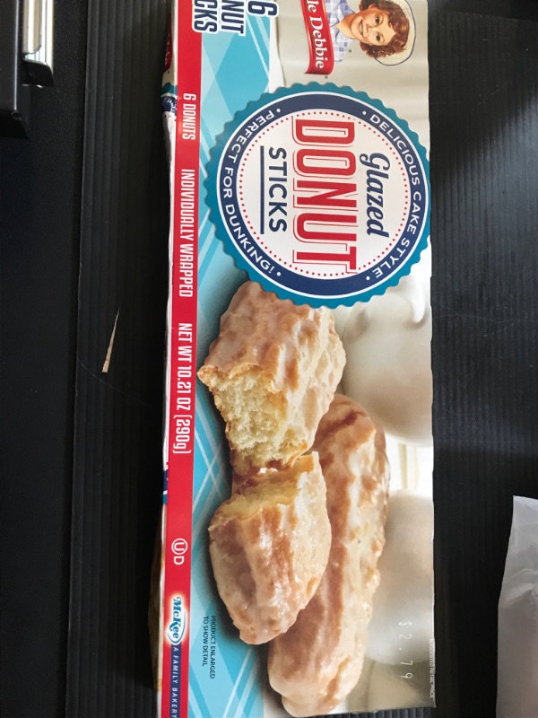 Photo 1 of Little Debbie Donut Sticks 6 Individually Wrapped Snack Cakes, 10 OZ Box 10 Ounce (Pack of 1)
10/30/2024