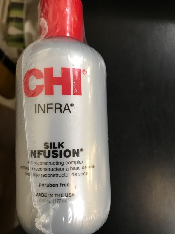 Photo 2 of CHI Infra Silk Infusion, Leave-In Reconstructing Treatment To Strengthen & Protect All Hair Types, Alcohol-Free, 6 Oz 6 Fl Oz (Pack of 1)