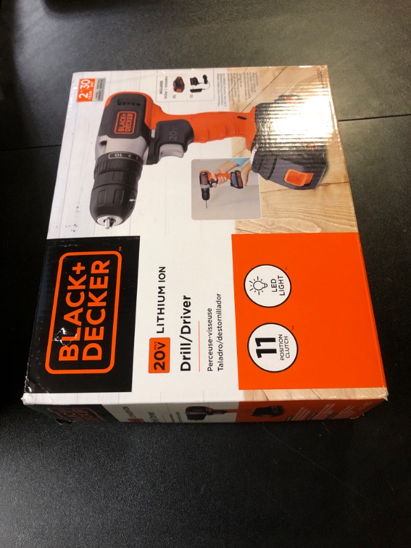 Photo 3 of beyond by BLACK+DECKER 20V MAX Cordless Drill/Driver (BCD702C1AEV)