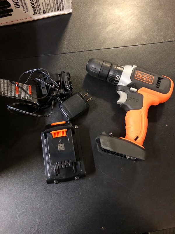 Photo 2 of beyond by BLACK+DECKER 20V MAX Cordless Drill/Driver (BCD702C1AEV)