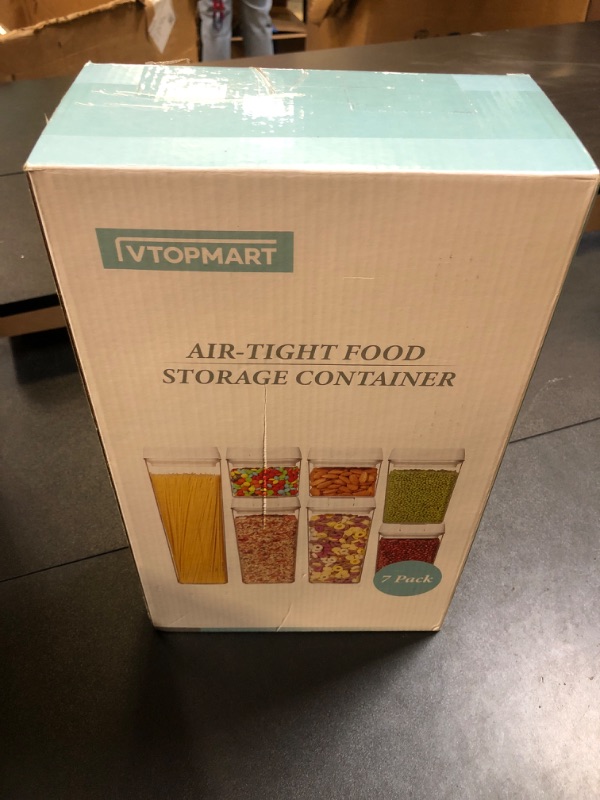 Photo 2 of Airtight Food Storage Containers,Vtopmart 7 Pieces BPA Free Plastic Cereal