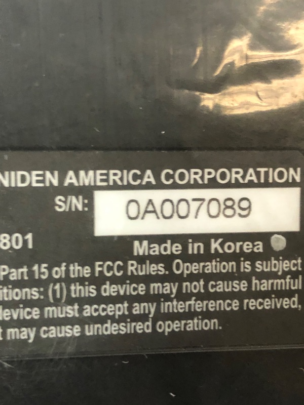 Photo 3 of Uniden DFR8 Super Long Range Laser and Radar Detection, Advanced K/KA Band Filter, Voice Notifications, Ultra-Bright Multi-Colored OLED Display