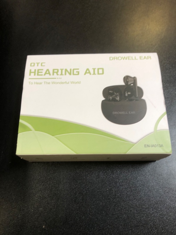 Photo 4 of Hearing Aids, Hearing Aids for Seniors Rechargeable with Noise Cancelling, Hearing Amplifiers for Seniors & Adults Hearing Loss with Portable Charging Case, Pair (Glossy Black)