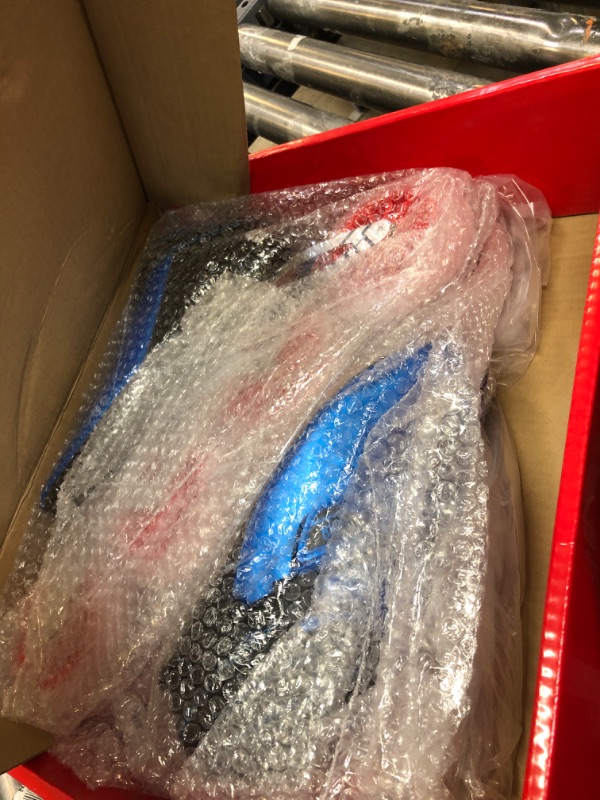 Photo 1 of Bont Inline Speed Skating Racing Package - Luna Skate Boot + 2PF 6061 Frame + Elemental Wheels + ABEC7 Bearings - Youth - Boys - Girls - Men - Women (Blue, 38.5/6.5)