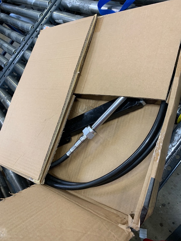 Photo 1 of Holdia Marine 16 Foot Rack & Pinion Mechanical Steering Cable SSC13416 Compatible with SeaStar Teleflex SH5210P SH5230P SH91610P SH91630P helms