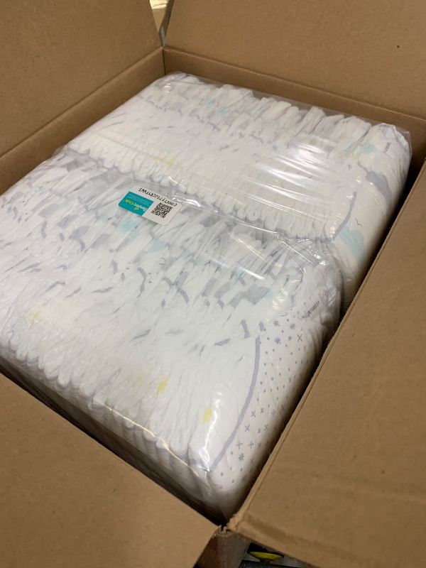 Photo 2 of Pampers Pure Protection Diapers - Size 1, One Month Supply (198 Count), Hypoallergenic Premium Disposable Baby Diapers