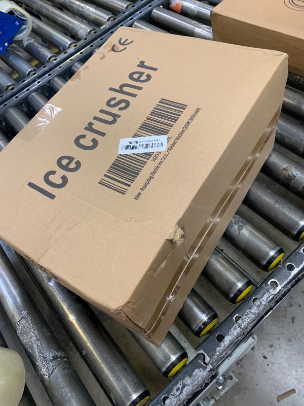 Photo 1 of Reespring Shaved Ice Machine Snow Cone Machine Ice Crusher with Stainless Steel Blade Kitchen Electric for Shaved Ice and Snow Cone (300W 2000r/min) Also Comes with a Free Ice Pick and Ice Cube Tray