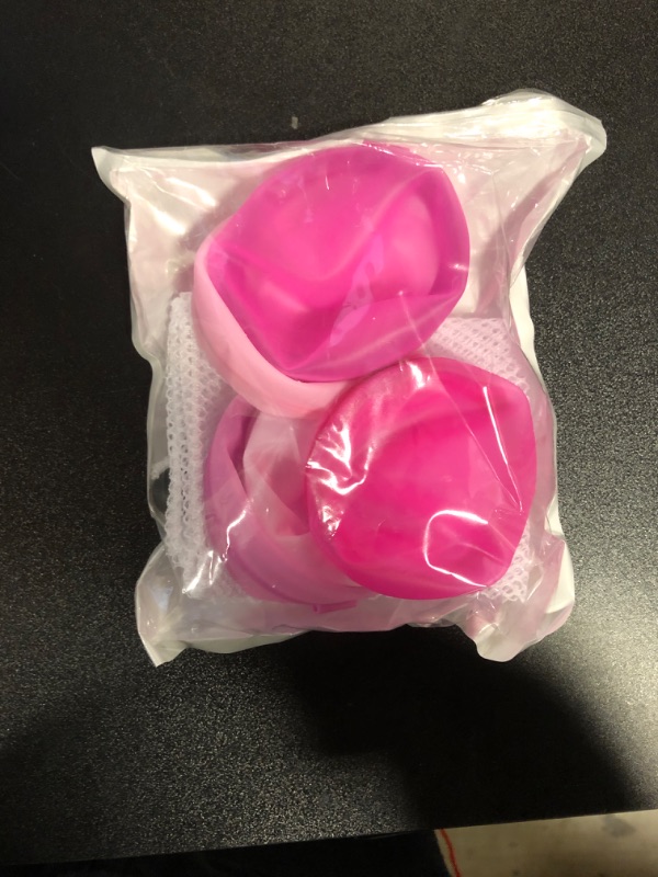 Photo 2 of Pink Reusable Water Balloons ages 3-12 (Pack of 5)