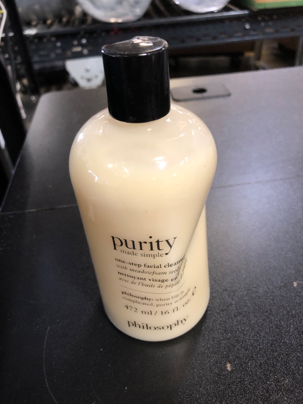 Photo 2 of Philosophy Purity Made Simple One-Step Paraben Free Cleanser
