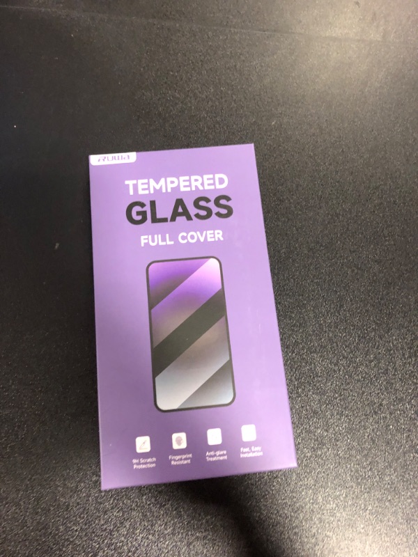 Photo 2 of Screen Protector for iPhone 15 Plus [6.7 Inch] [3-Pack] Tempered Glass Film with Easy Installation Frame