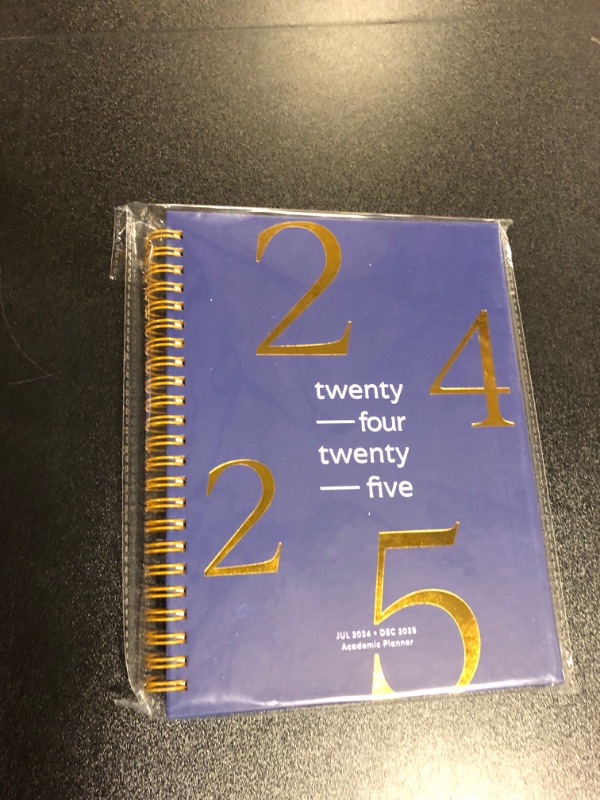 Photo 2 of Riley's Planner 2024-2025 Academic Year, 18-Month School Calendar 2024-2025 Planner Book Hardcover, Monthly and Weekly Student Planner, Notes Pages, Twin-Wire Binding (8 x 6 inch, Blue)