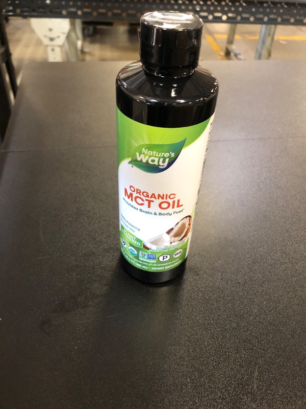 Photo 2 of Nature's Way MCT Oil, Organic - 16 fl oz