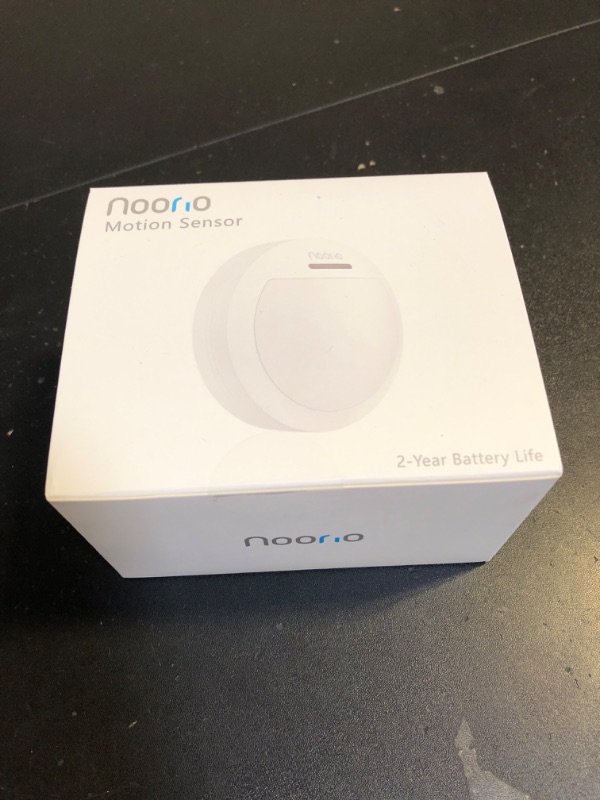 Photo 2 of Noorio H300 Motion Sensor Alarm for Home Security System, 120-degree/32-feet Detection Range with Siren/App Alerts, 2-Year Battery Operated Motion Detector, Requires Smart Hub to Work