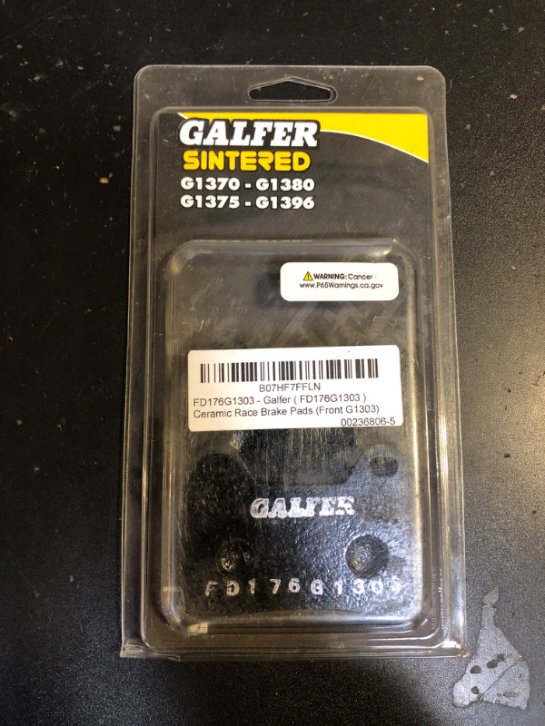 Photo 2 of Galfer Ceramic Race Brake Pads (Front G1303) Compatible With 17 KTM 1090ADR