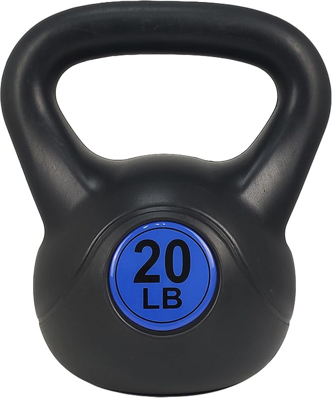 Photo 1 of ?Wide Grip 3-Piece Kettlebell Exercise Fitness Weight 20LB