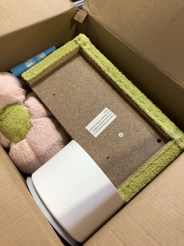 Photo 1 of MUTTROS Flower Cat Tree, 28" Cat Tower with Cozy Flower Perch, Large Hammock for Indoor Small Cats, Cute Cat Tree with Sisal Scratching Post and Fur Toy Ball for Kittens, Pink