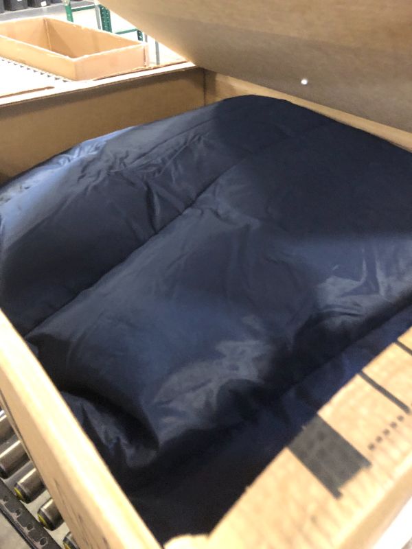 Photo 2 of Big Joe Milano Beanbag Chair Navy Smartmax