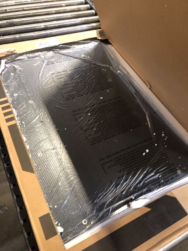 Photo 1 of MOTPK Small Gaming Desk with LED Lights & Power Outlets, 39 Inch L Shaped Gaming Computer Desk with Storage Shelf, Gamer Desk with Monitor Stand, PC Gaming Table with Carbon Fiber Texture, Black