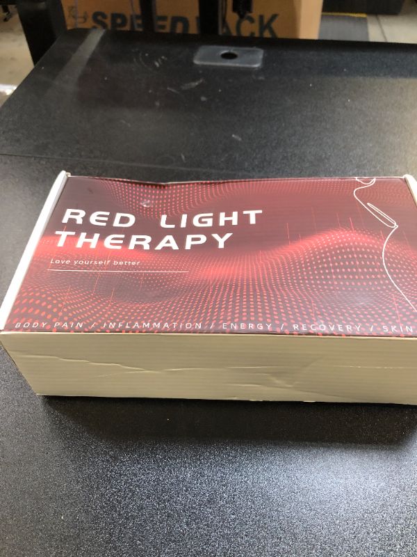 Photo 1 of Red Light Therapy Infrared Light Therapy Pad Wearable Wrap Heating Pad for Body Pain Relief Back Waist Shoulder Knee Feet Faster Body Energy Recovery with Timer