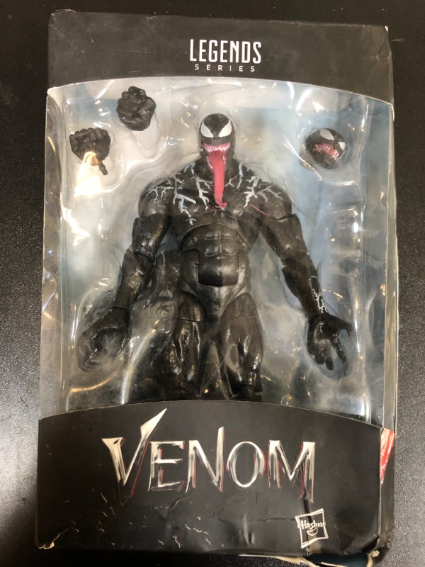 Photo 1 of Marvel Hasbro Legends Series Venom 6-inch Collectible Action Figure Venom Toy, Premium Design and 3 Accessories

