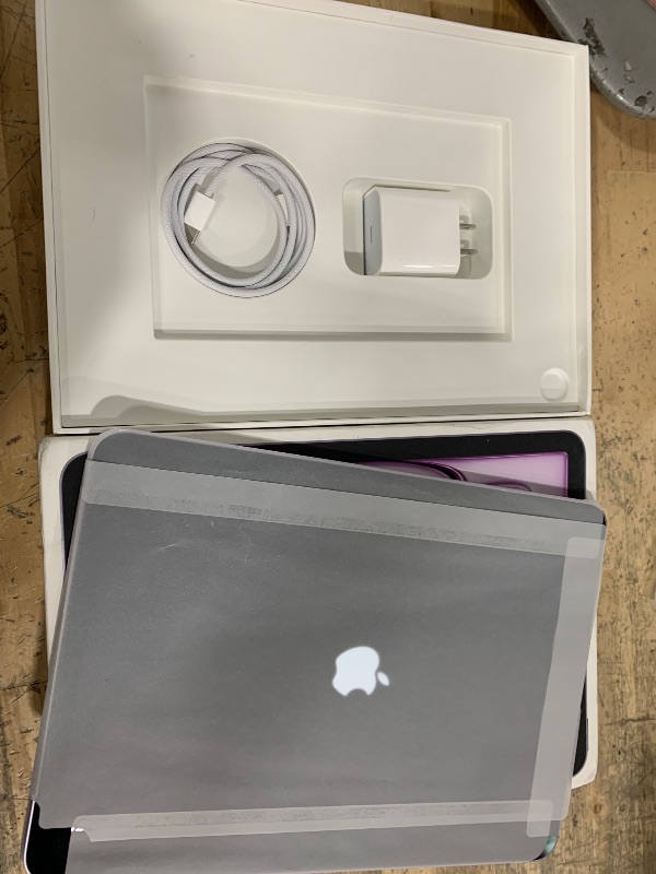 Photo 2 of Apple iPad Air 11-inch (M2): Built for Apple Intelligence, Liquid Retina Display, 128GB, 12MP Front/Back Camera, Wi-Fi 6E, Touch ID, All-Day Battery Life — Purple