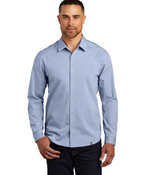 Photo 1 of (MEDIUM/BAGGED) Western Rise Men's Limitless Merino Button-Down Shirt, Light Blue