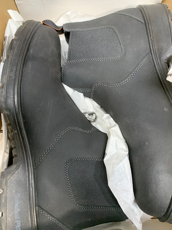 Photo 1 of Timberland PRO Men's Nashoba Composite Safety Toe Chelsea Boot, Black-2024 New, 11