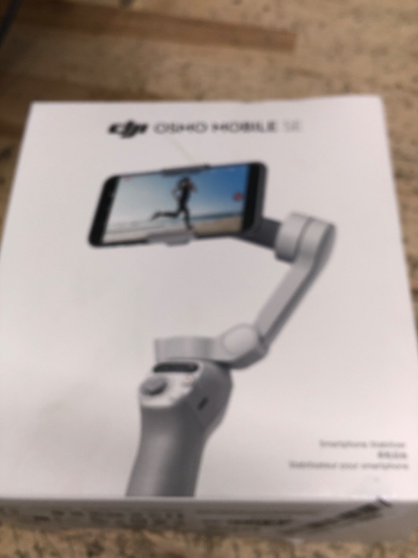 Photo 1 of DJI Osmo Mobile SE, 3-Axis Phone Gimbal, Portable and Foldable, Gimbal Stabilizer for iphone, Andriod, ShotGuides, ActiveTrack 6.0, Vlogging Stabilizer for Youtube, TikTok, Travel