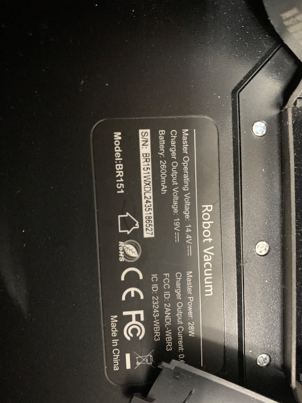 Photo 1 of Robot Vacuum and Mop Combo, 2 in 1 Mopping Robot Vacuum Cleaner Compatible with WiFi/App, Robotic Vacuum Up to 2300Pa Suction, Self-Charging, Slim, Ideal for Hard Floor, Pet Hair, Low Pile Carpet