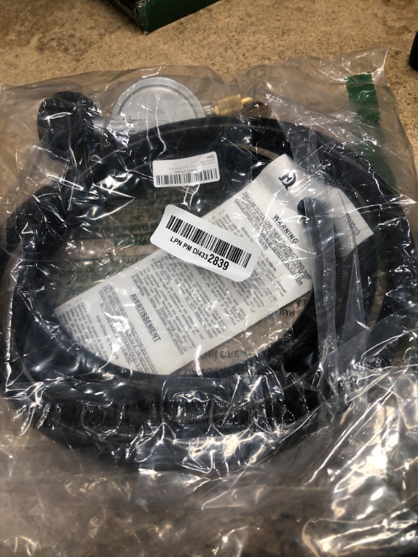 Photo 1 of DOZYANT 6 Feet Propane Regulator and Hose for Blackstone 17inch and 22inch Table Top Griddle, Replacement Parts Connect to Large Propane Tank