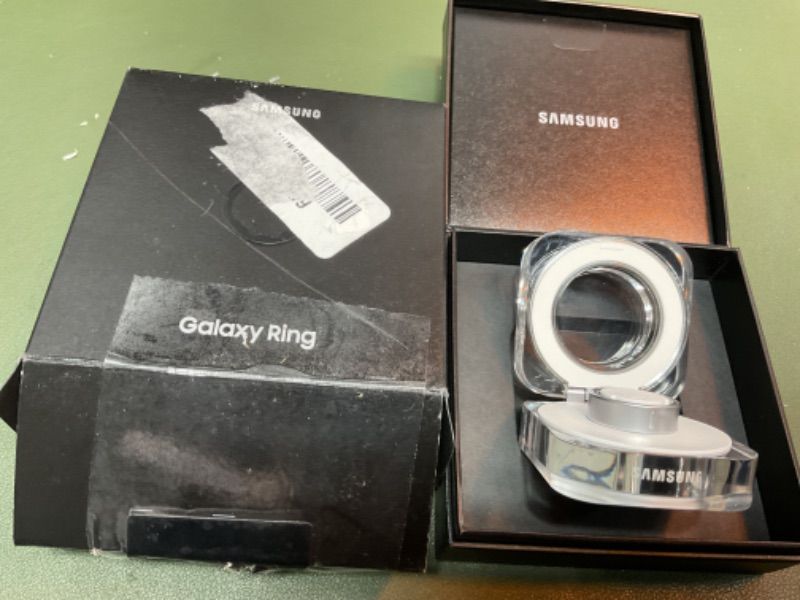 Photo 3 of Samsung Galaxy Ring, AI Smart Ring, Size First w/Sizing Kit, No App Subscription, Fitness Monitor, Sleep Tracker, Up to 7-Day Battery, Size 9, Titanium Silver [US Version, 1Yr Manufacturer Warranty]