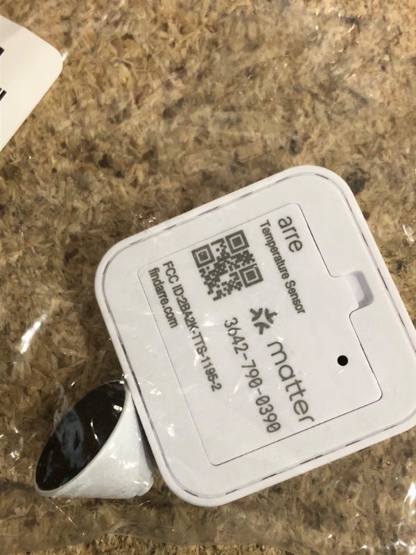 Photo 1 of arre Temperature Humidity Air Pressure Sensor with Matter & Thread Support | Works with Apple Home HomeKit, Google Home, Samsung SmartThings & Amazon Alexa