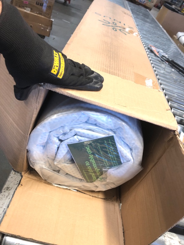 Photo 1 of ZINUS 10 Inch Green Tea Cooling Memory Foam Mattress [New Version], Full, Fiberglass Free, Medium Firmness, Cooling Gel Foam, Certified Safe Foams & Fabric, Mattress in A Box