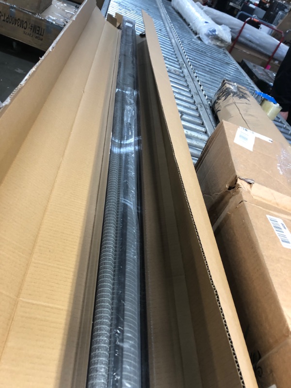 Photo 1 of Shade&Beyond Outdoor Roller Shades 8' W x 8' H Gray Patio Roll Up Blinds with Aluminum Valance 220GSM Exterior Shade Cloth Roll for Porch Gazebo Pergola Balcony Backyard