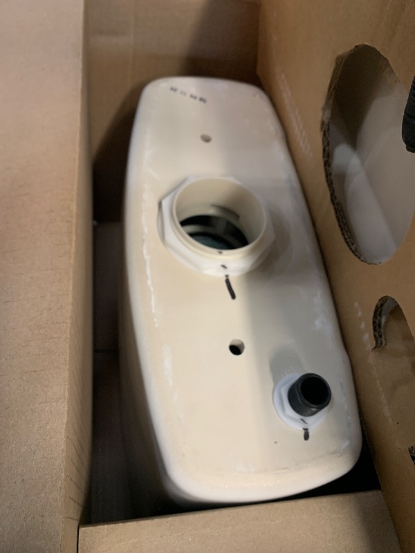 Photo 1 of TOTO Drake Transitional 1.28 GPF Toilet Tank with WASHLET+ Auto Flush Compatibility, Cotton White - ST786EA#01