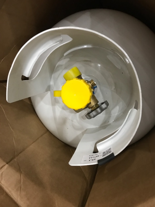 Photo 1 of Flame King 100LB (23 Gal) Multi-Valve Propane Tank with High Capacity Filler, Great for Mixed Heating Systems, Home fireplaces, Dryers and GrillsLPNPMCS7895100