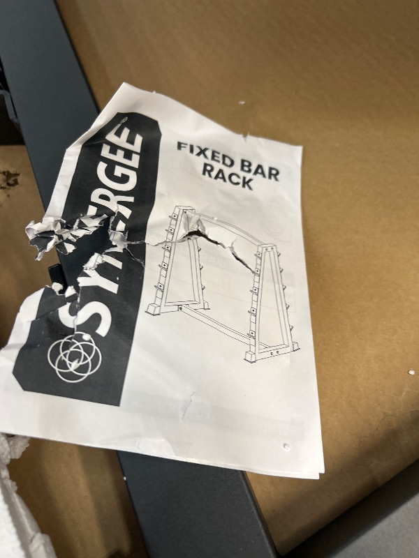 Photo 1 of *** PARTS ONLY *****Synergee Fixed Barbell Storage Rack for Straight & Curl Bars. Organizes Fixed Barbells and Curls Bars. Great Barbell Stand for Home and Commercial Gyms.