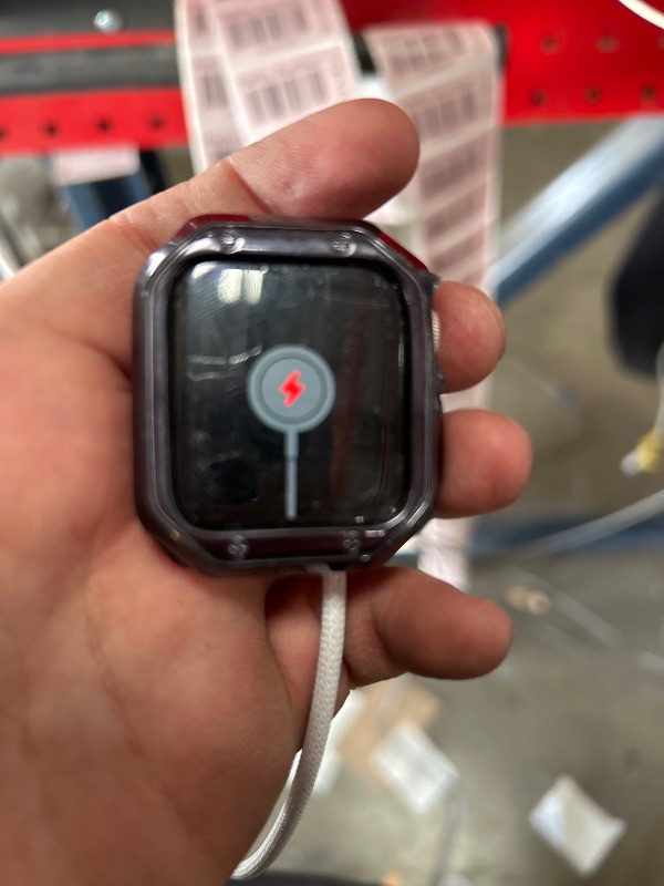Photo 1 of *** SEE NOTES ***Apple Watch Series 10 (GPS) 46mm Aluminum Case with Black Sport Band - S/M
