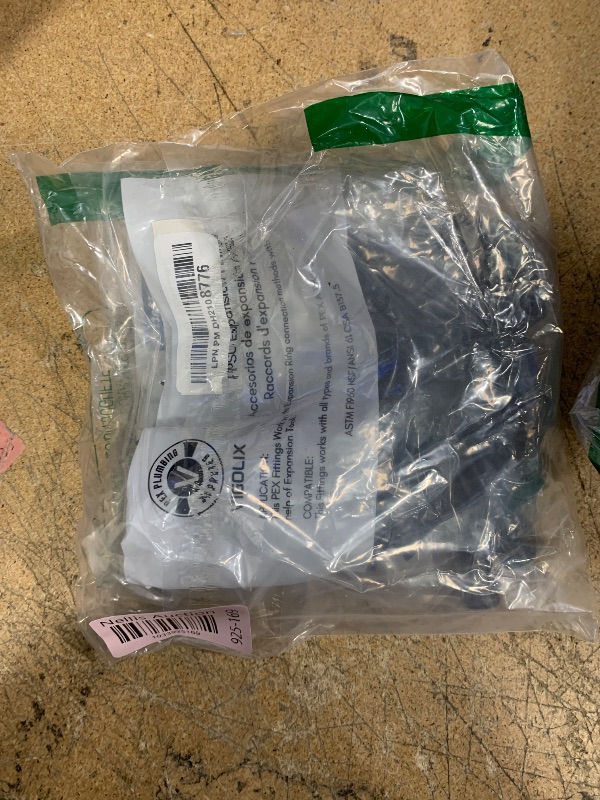 Photo 1 of Poly Pex A Expansion Fittings F-1960 1/2" Combo With 1/2" inch Tees "T" [10 PCS], 1/2" Elbows [10 PCS], 1/2" Couplings [10 PCS] |Plastic Fittings for Pex-A Pipe in Plumbing [Pack of 30]