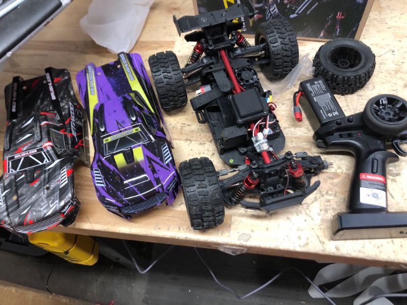 Photo 1 of Jetwood x Hyper go 1/14 All Terrain Super Fast Remote Control Car for Adults, 50mph Electric Brushless Race RC Car for Boys, Offroad RTR Radio Controlled Trucks, Hobby Grade Waterproof 3S High Speed
