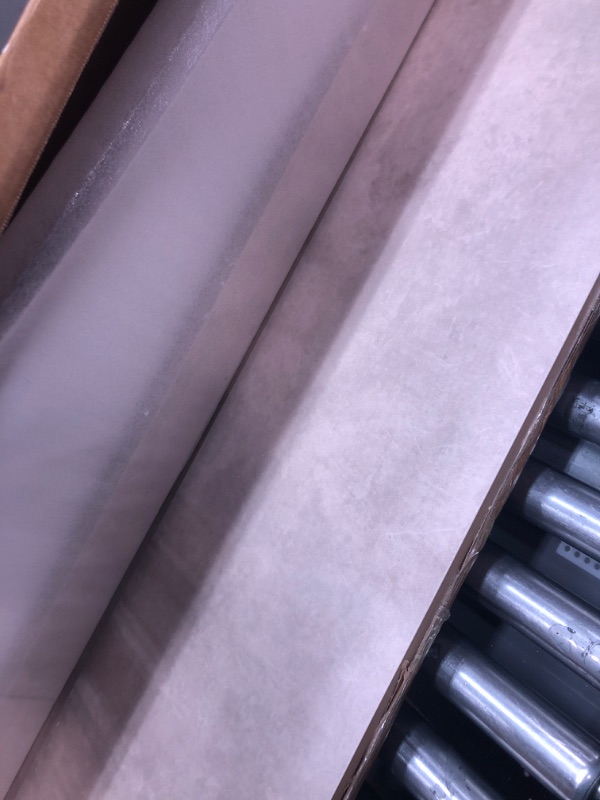 Photo 1 of Washer Dryer Countertop, Laundry Countertop Solid Wood with Edge Rails, 54 * 27.5 inches, for Laundry Room Storage and Organization, Premium White Marble Finish