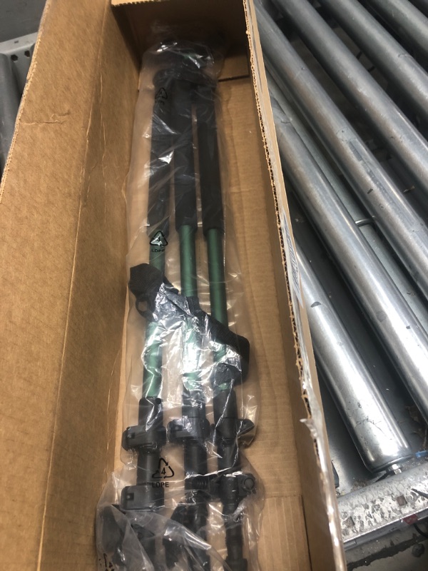 Photo 1 of HUNTPAL Hunting Tripod Shooting Stick Gun Rifle Crossbow Shooting Rest with Removable 360° Horizontal Rotation and 90° Swing Leg, Aluminum Matt Monopod Bipod Tripod 3-N-1 Shooting Stand Support