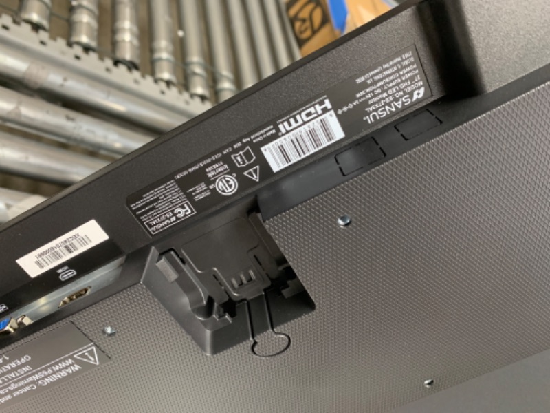 Photo 1 of SANSUI 27 Inch Monitor, IPS 100Hz Computer Monitor Full HD 1920 x 1080P with HDMI VGA Interface Eye Care Frameless 100 x 100mm VESA (ES-27X3AL, HDMI Cable Included)