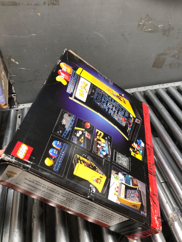 Photo 1 of LEGO Icons PAC-Man Arcade Building Kit, Build a Replica Model of a Classic Video Game, Nostalgic Gift for Fans of Retro Video Games and Retro Décor, Includes PAC-Man, Blinky and Clyde, 10323
